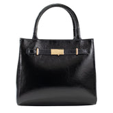Bolsa de Couro Tote Jade - Andaluz Preto