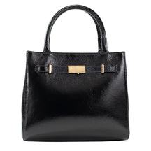 Bolsa de Couro Tote Jade - Andaluz Preto