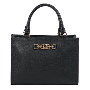 Bolsa de Couro Tote Sienna - Preto
