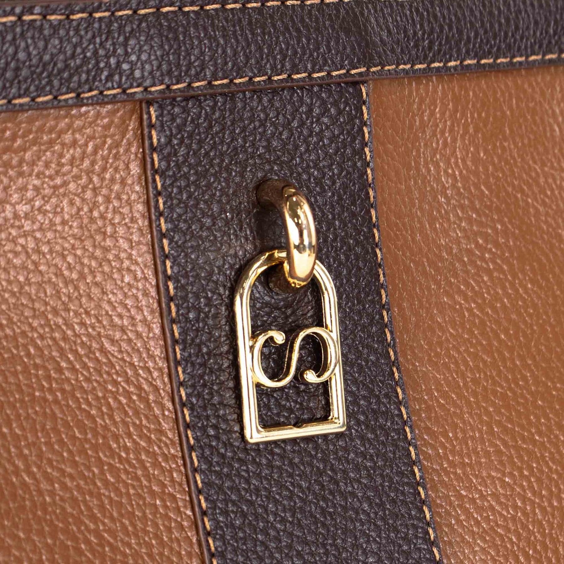 Bolsa de Ombro de Couro Floater - Allana