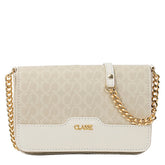 Bolsa Feminina Canvas Tiracolo Helo - Off White