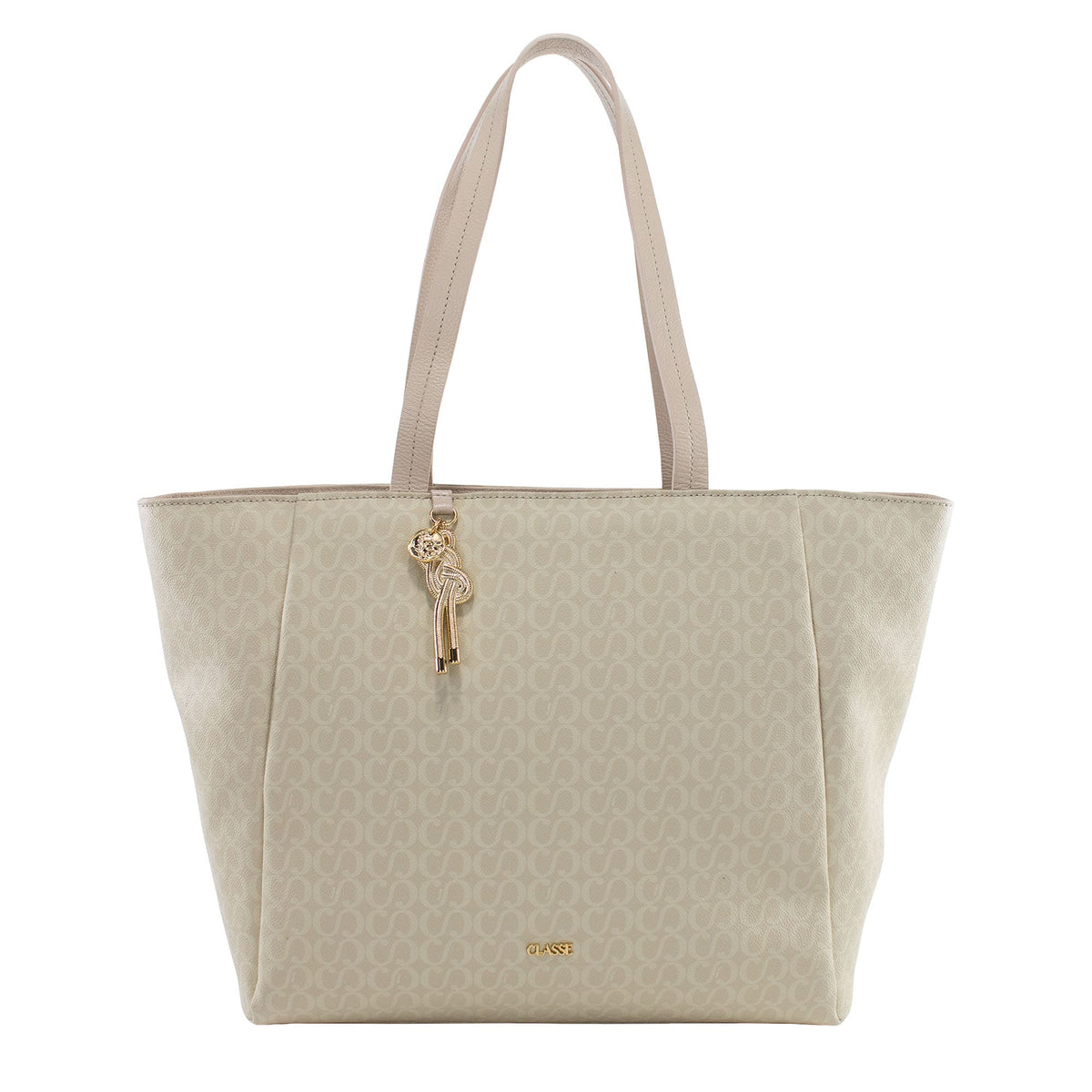 Bolsa Shopping Bag Canvas - Creme/Off White