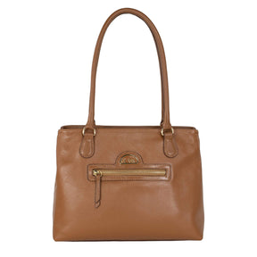 Bolsa Shopping Bag de Couro - Brune