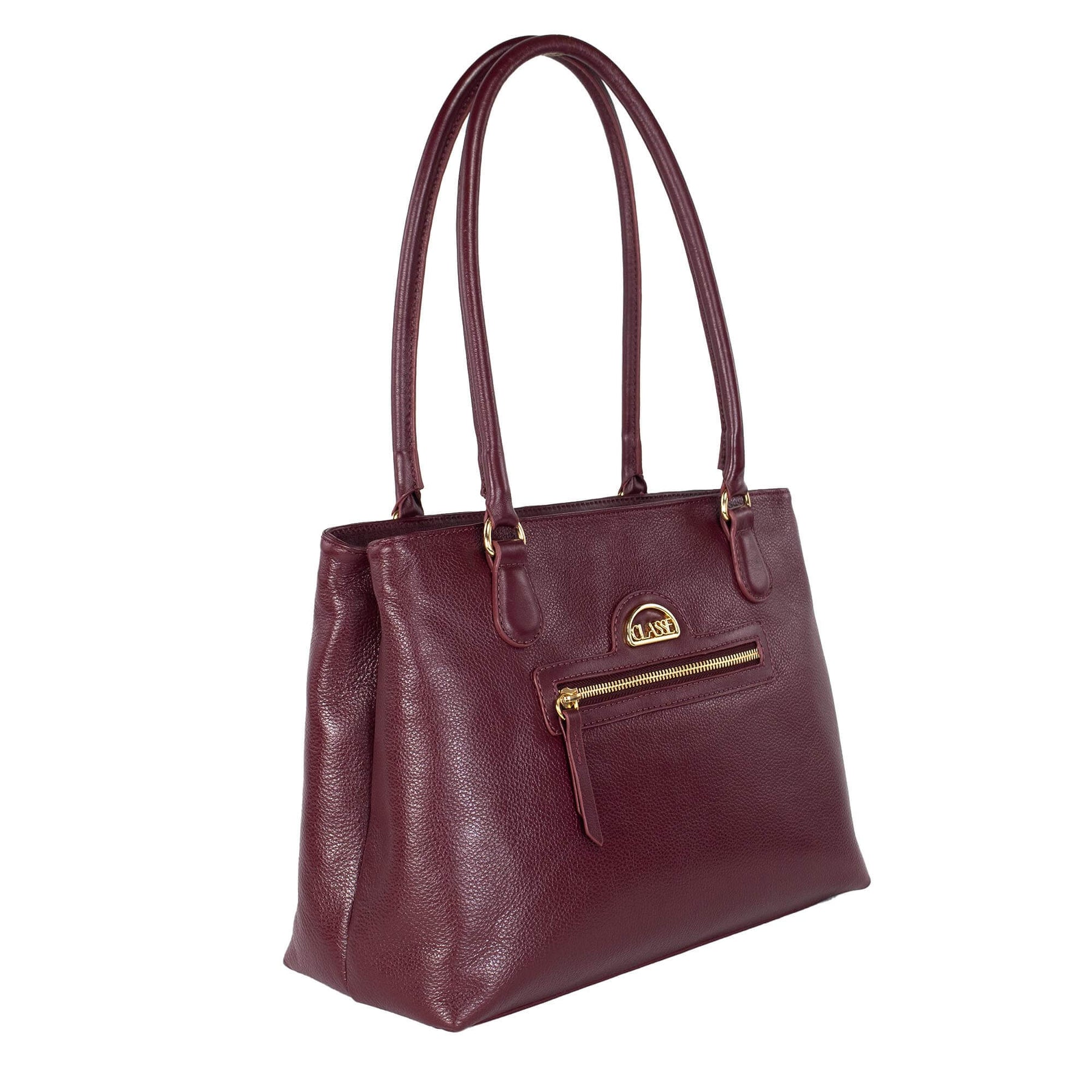 Bolsa Shopping Bag de Couro - Brune