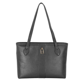 Bolsa Shopping Bag de Couro Liso - Allana