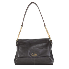 Bolsa Tiracolo de Couro - Bruné