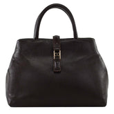 Bolsa Tote de Couro Liéri - Chocolate