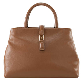 Bolsa Tote de Couro Liéri - Nocciola