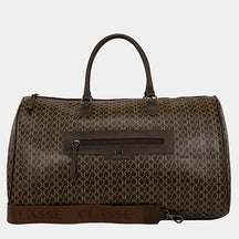 Mala Grande de Viagem Masculina Canvas - Marrom
