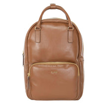 Mochila Grande Feminina de Couro - Malu com Porta Notebook