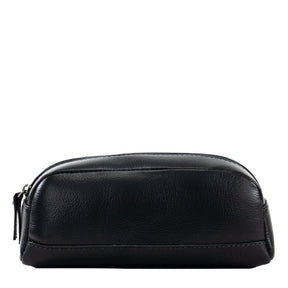 Necessaire de Couro Masculina com Forro Impermeável